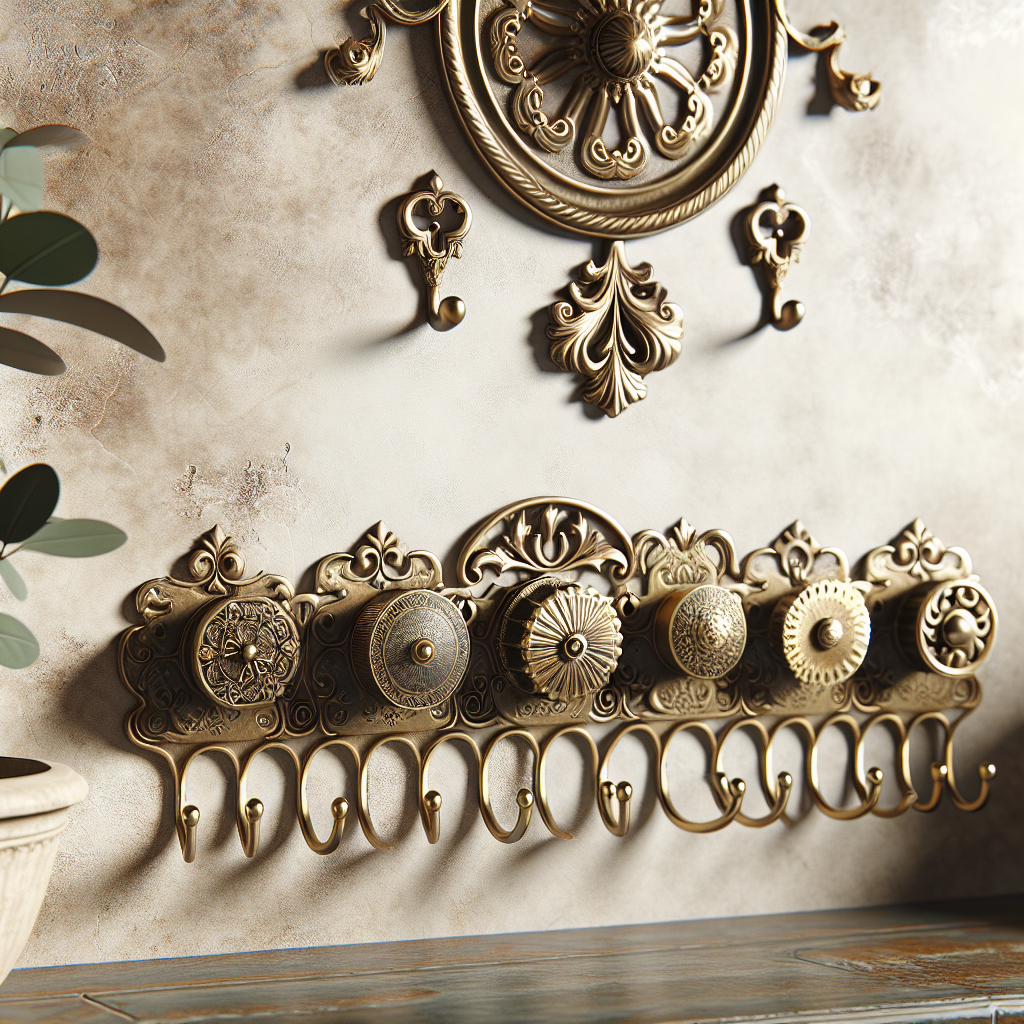 Hooked on Brass: Elevate Your Entryway with Vintage Flair